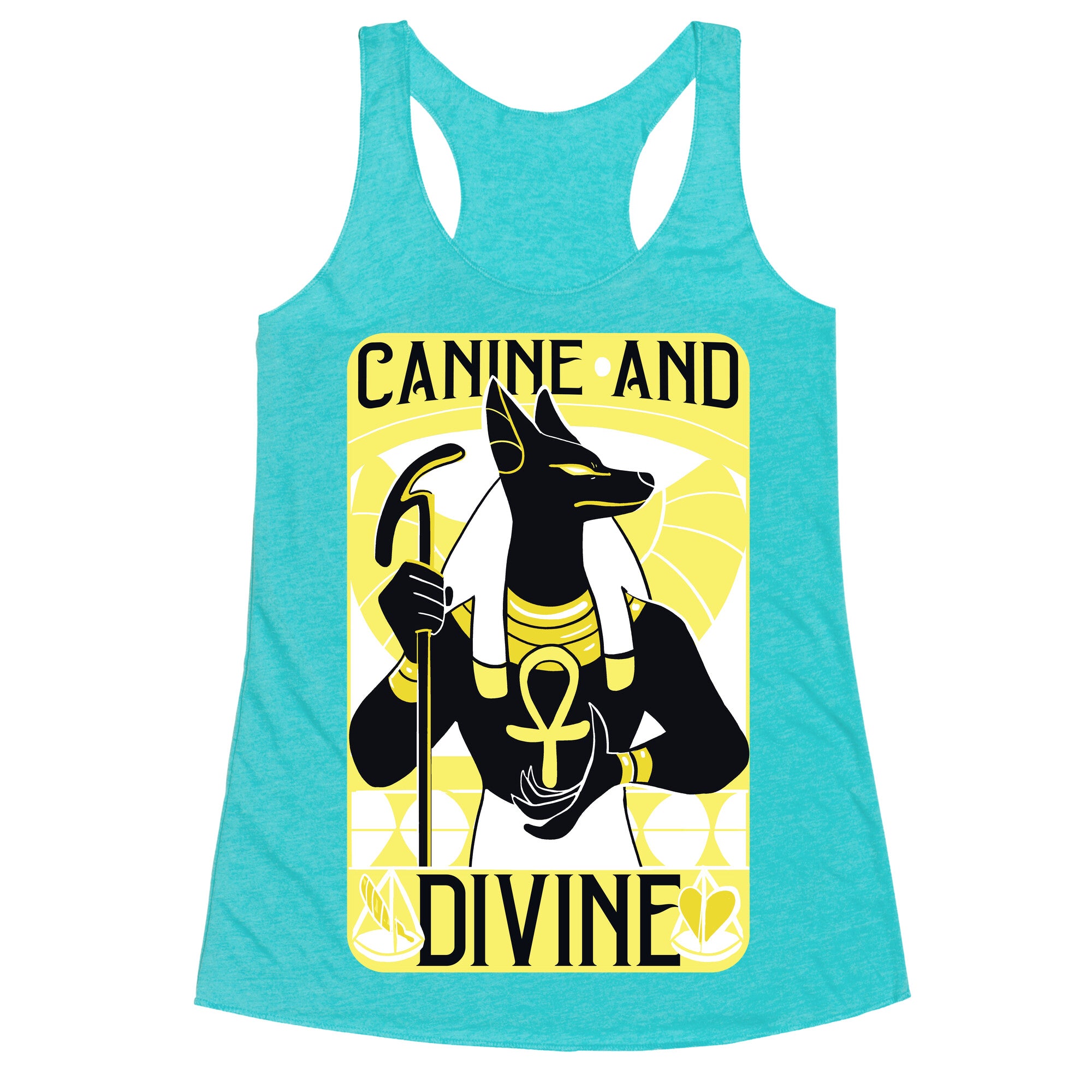 Canine and Divine  Racerback Tank